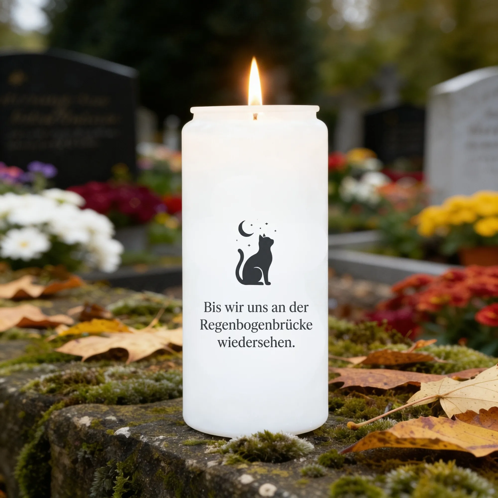 Grablicht Aufkleber für Tiere