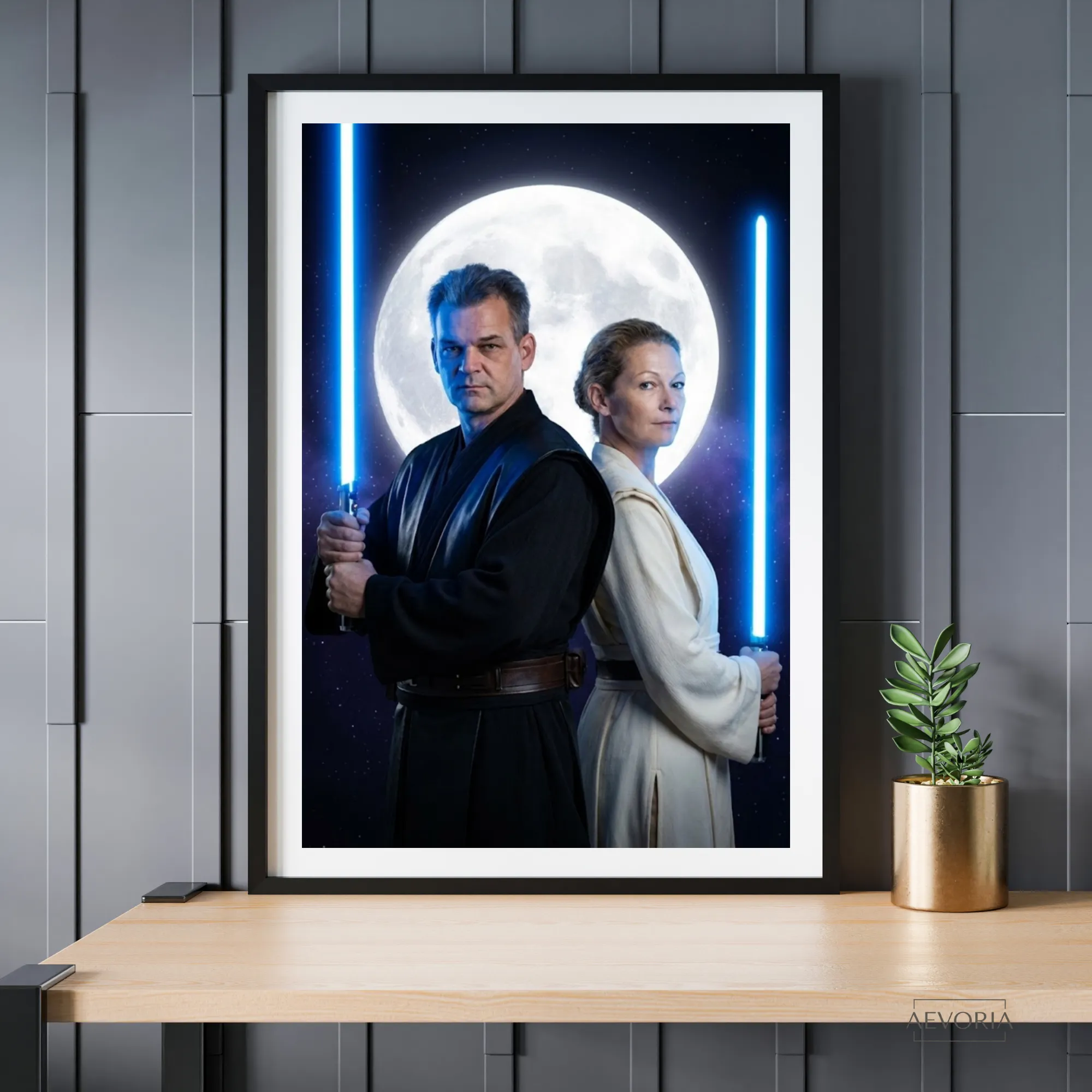 Personalisiertes Poster Weltraum Saga