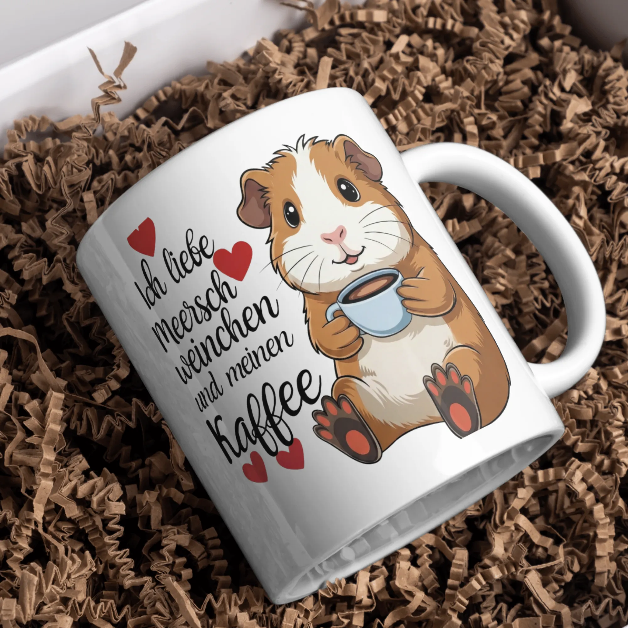 Meerschweinchen Tasse "Ich liebe Meeris"